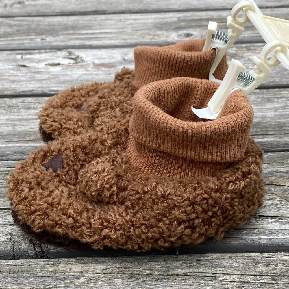 Baby Gap Brannan Bear Slippers for Toddler S (5-6)
